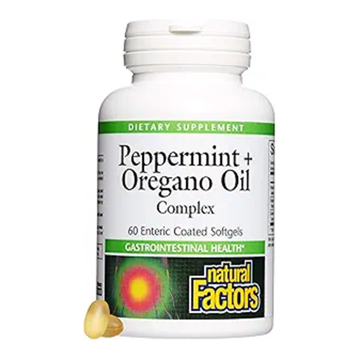 Natural Factors Peppermint & Oregano Oil Complex