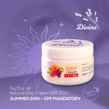 Divine Day Cream – 100% Natural with SPF 50+