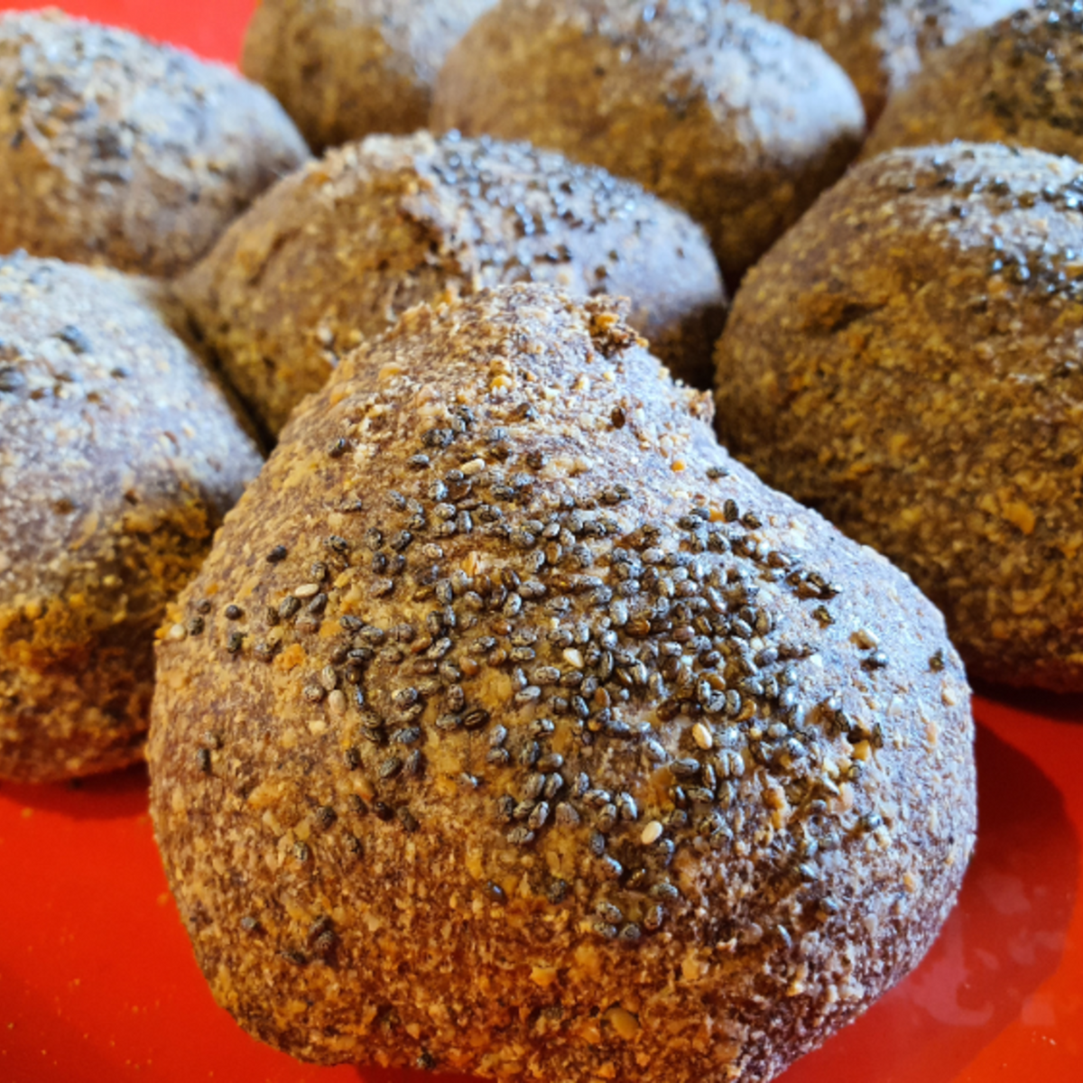 Vegan Keto Bread Rolls